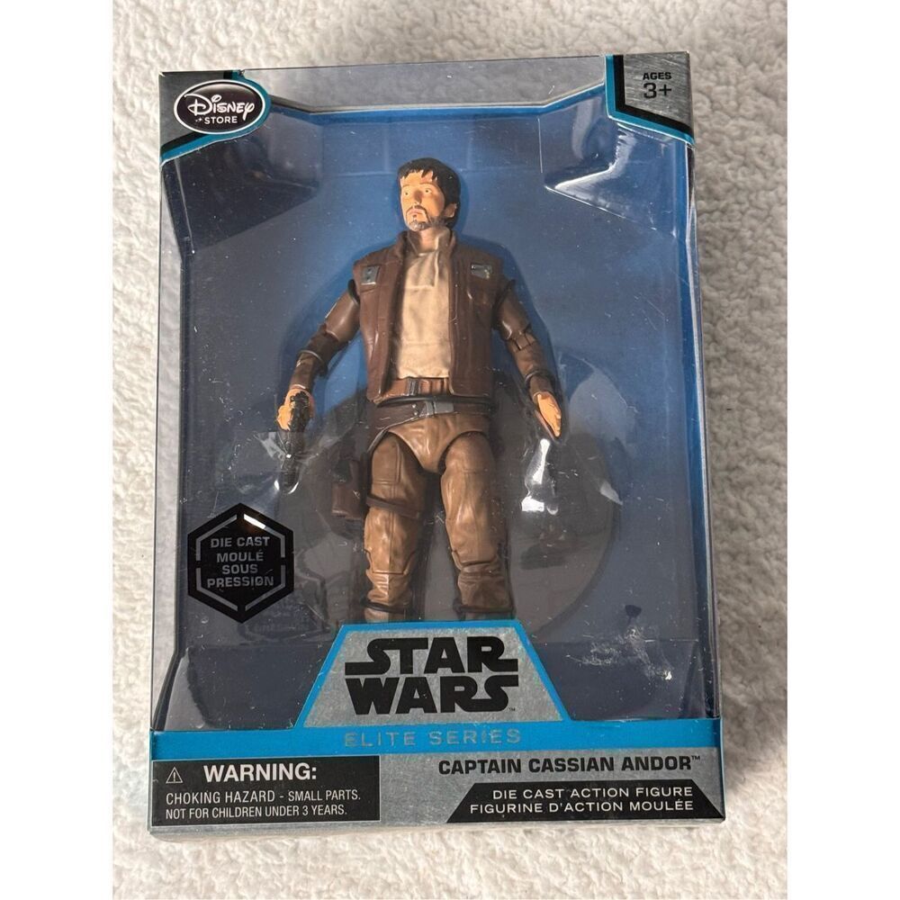 Star Wars Elite Series Captain Cassian Andor/Die Cast